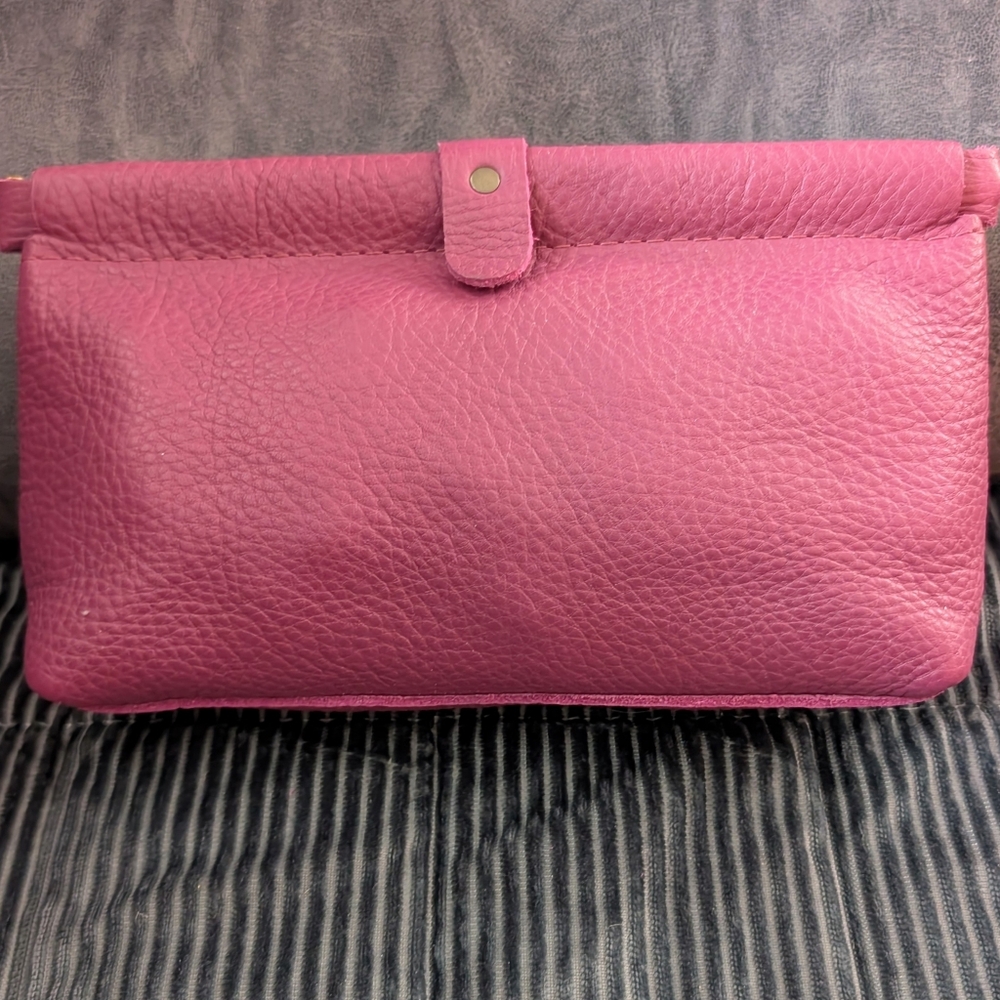 Portland Leather Iris Famed Framed Pouch - Picture 5 of 7